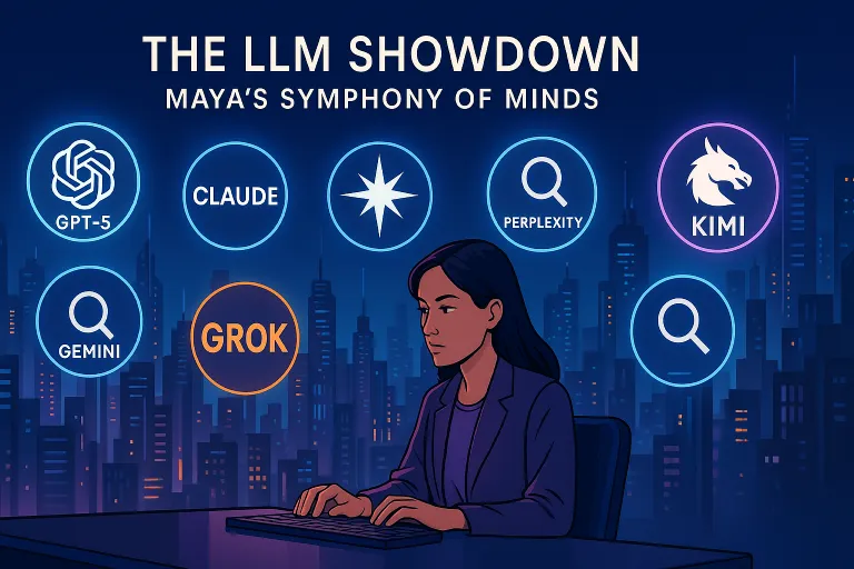 The LLM Showdown_ Maya’s Symphony of Minds