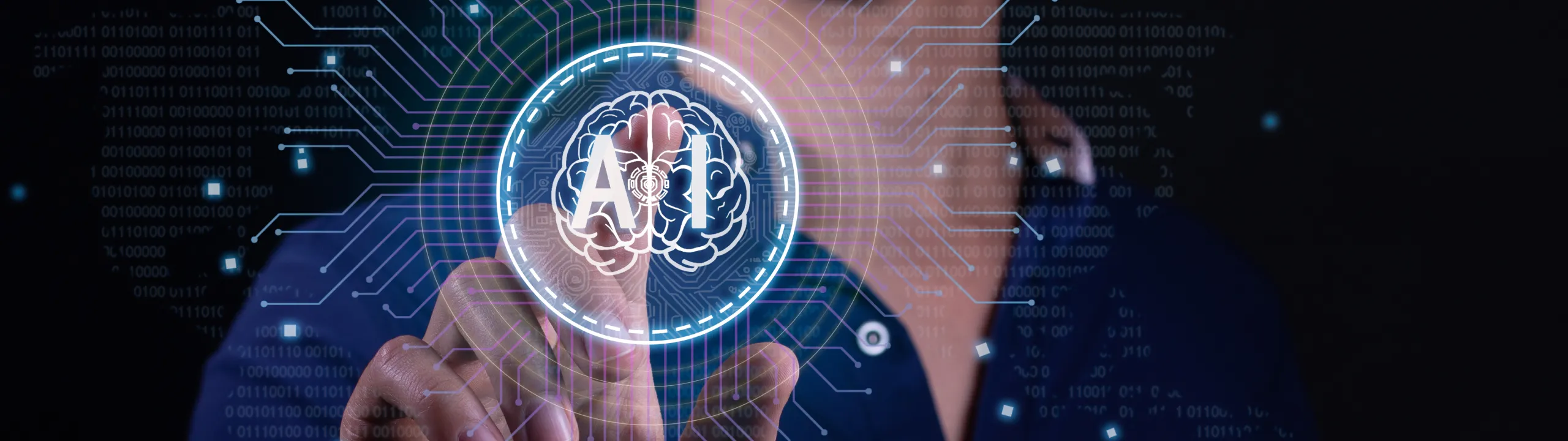 The Three and the Machine - Banner