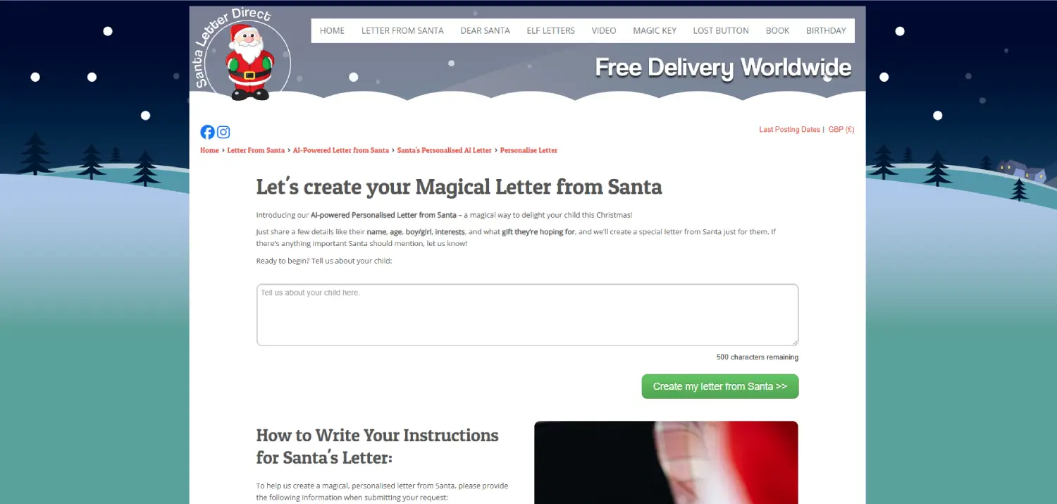 Letter From Santa AI